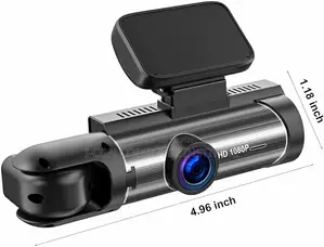 1080P WiFi Dual Camera Dash Cam for Cars Front and Inside Car Camera