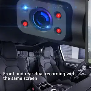 1080P WiFi Dual Camera Dash Cam for Cars Front and Inside Car Camera