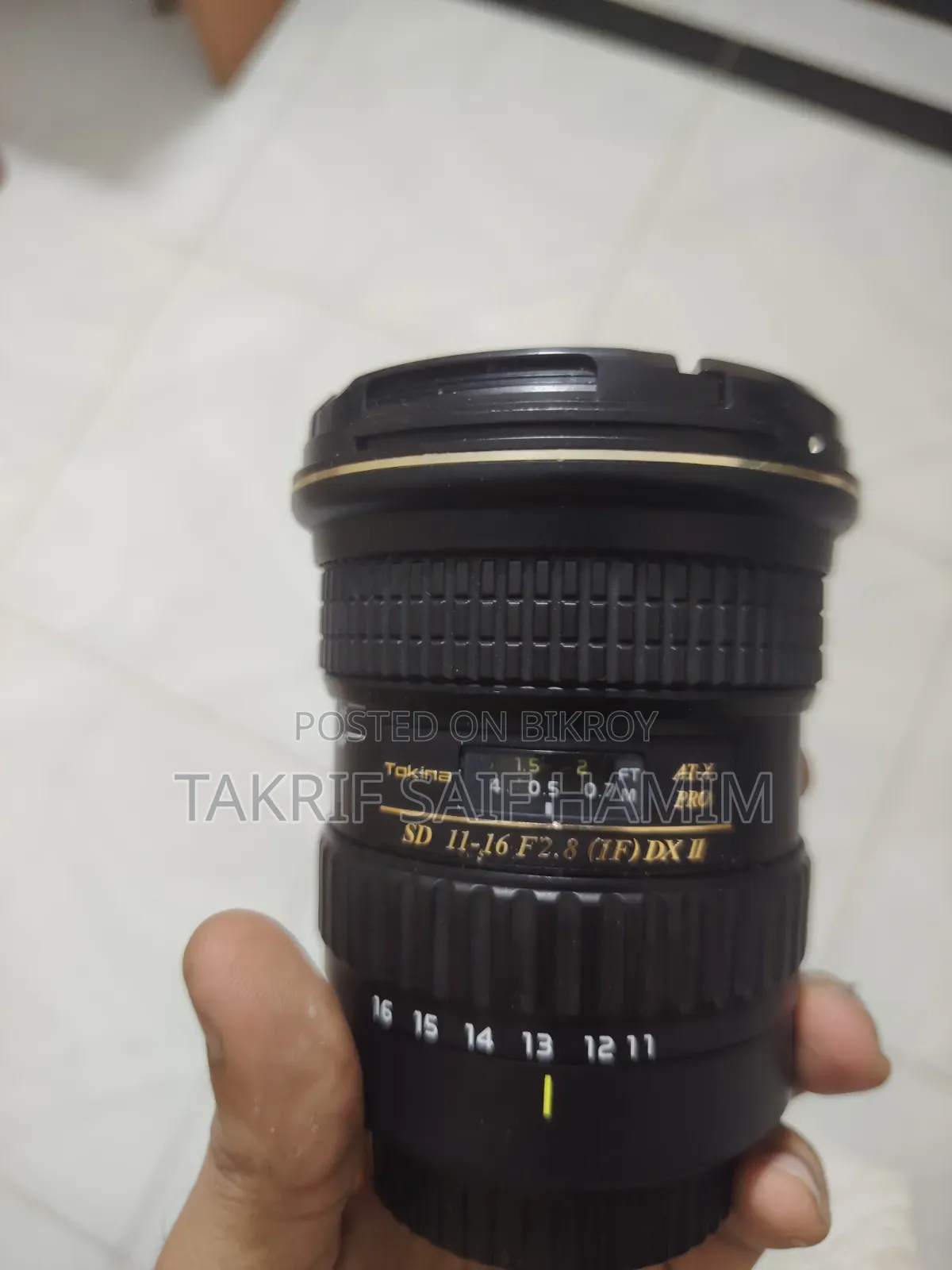 Canon Tokina 11-16mm F/2.8