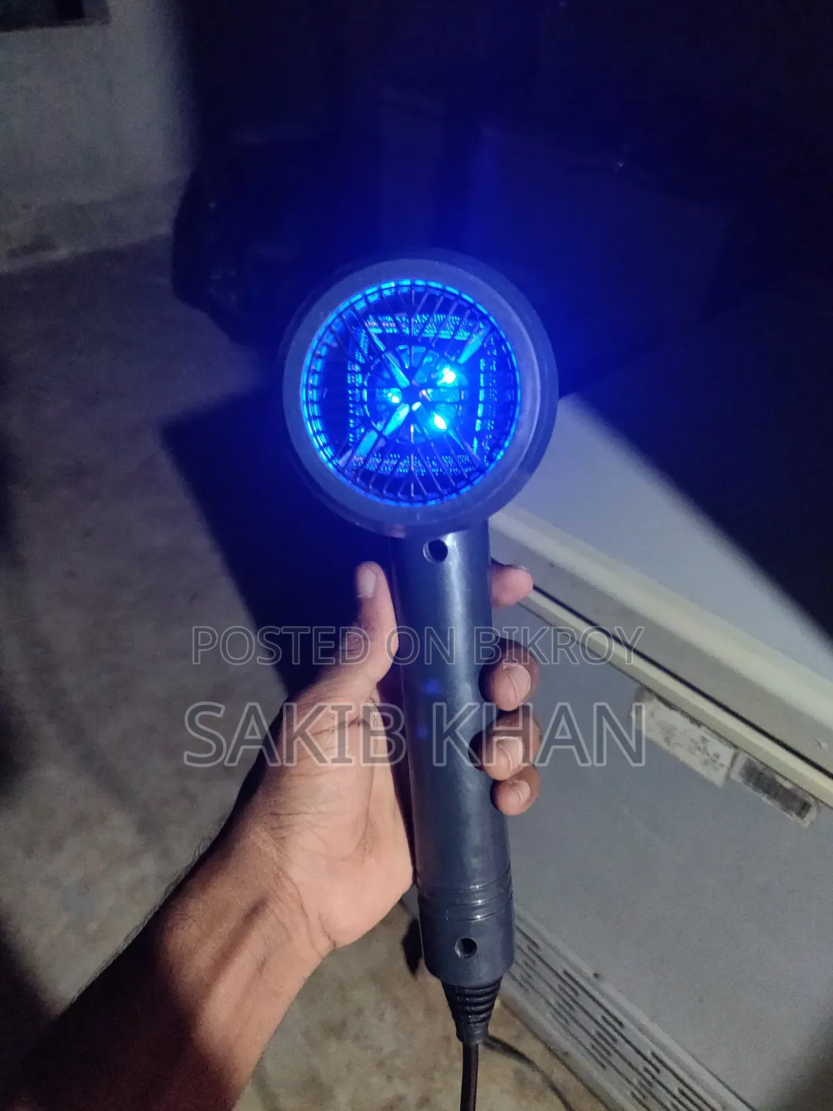 Running Blue-Light Hair Dryer for Sale