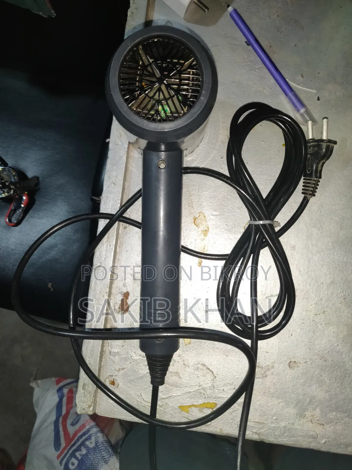 Running Blue-Light Hair Dryer for Sale