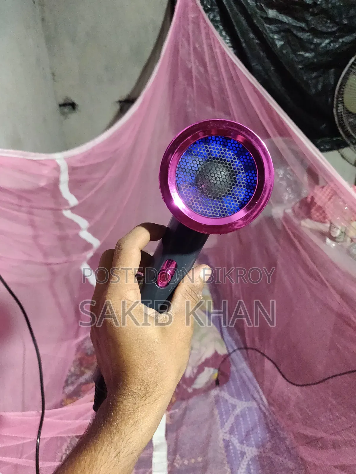 Running Blue-Light Hair Dryer for Sale