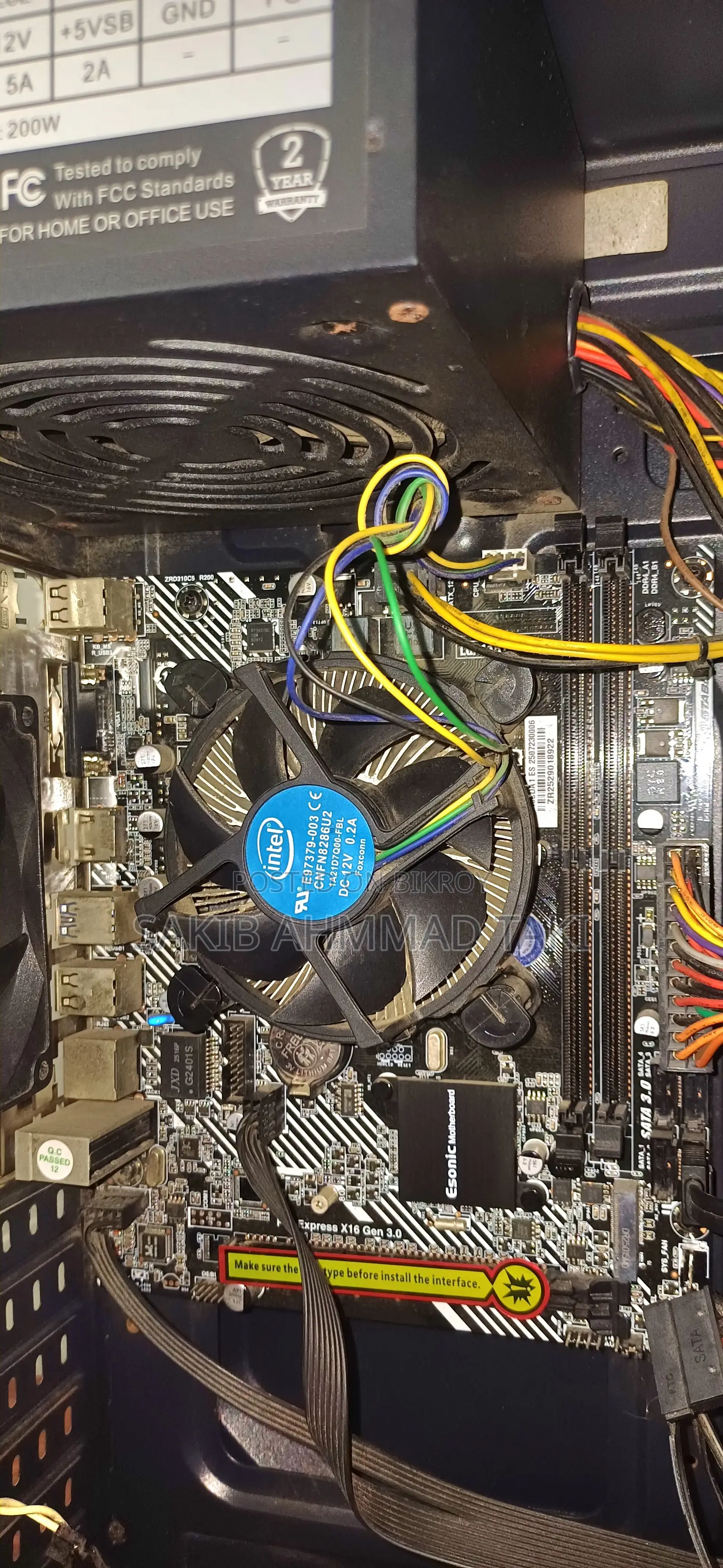 New Desktop Computer 12GB Intel Core i3 HDD+SSD 640GB