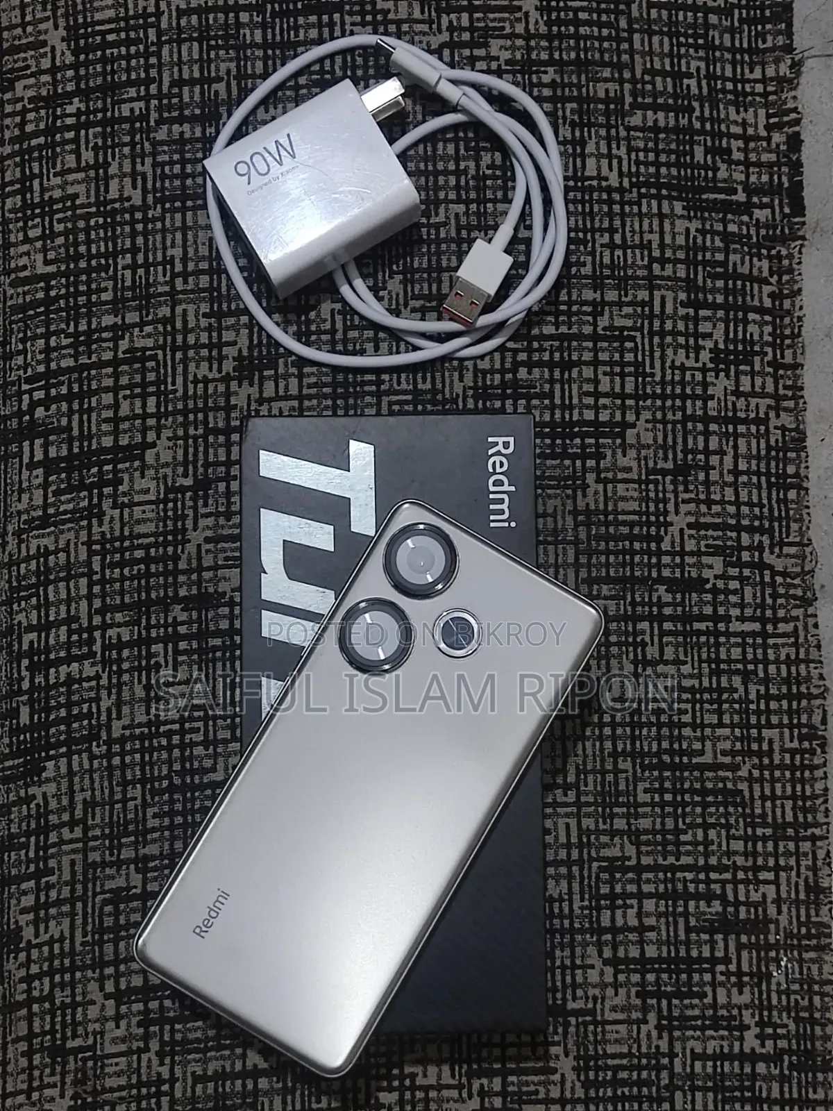 Xiaomi Redmi Turbo 3 256 GB Gray