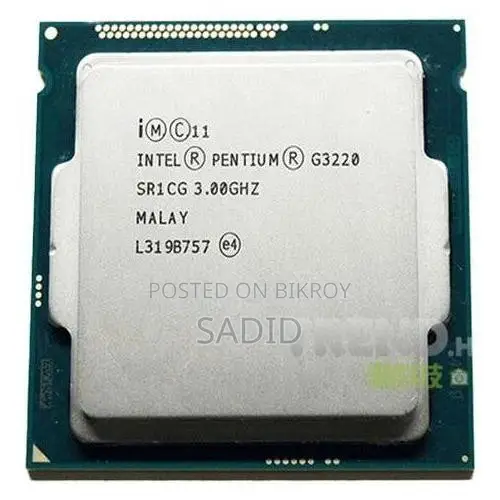 Intel Pentium G3220 Processor With Cooler Fan (4th Gen, Lga 1150)