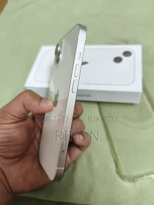 নতুন অ্যাপল আইফোন ১৩ ২৫৬ জিবি সাদা