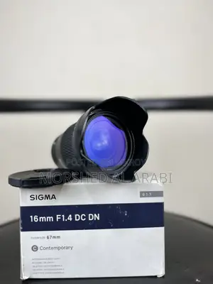 Sigma 16mm F1.4 — একদম নতুন কন্ডিশন | অরিজিনাল বক্স সহ