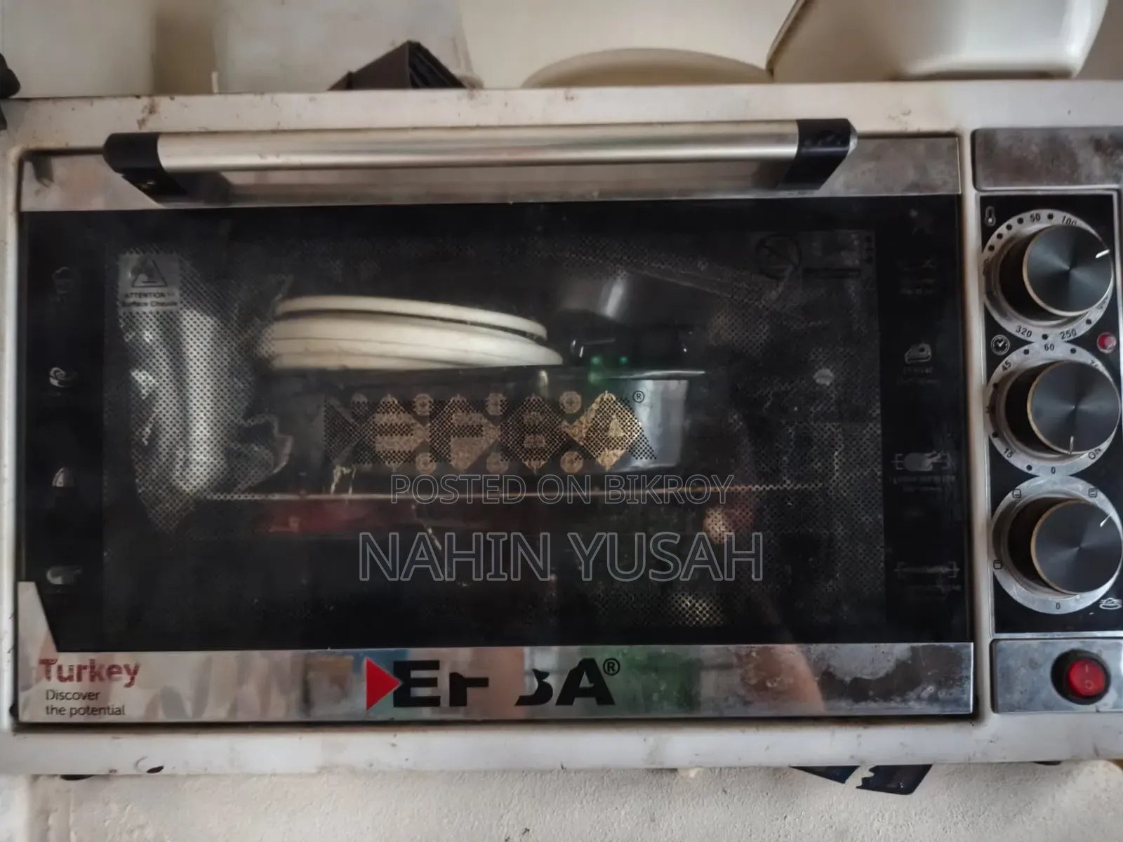 This oven's everything is fine