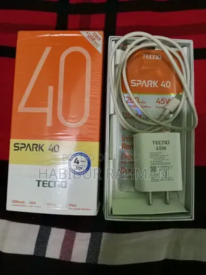 টেকনো স্পার্ক ৪০ ১২৮ জিবি হোয়াইট