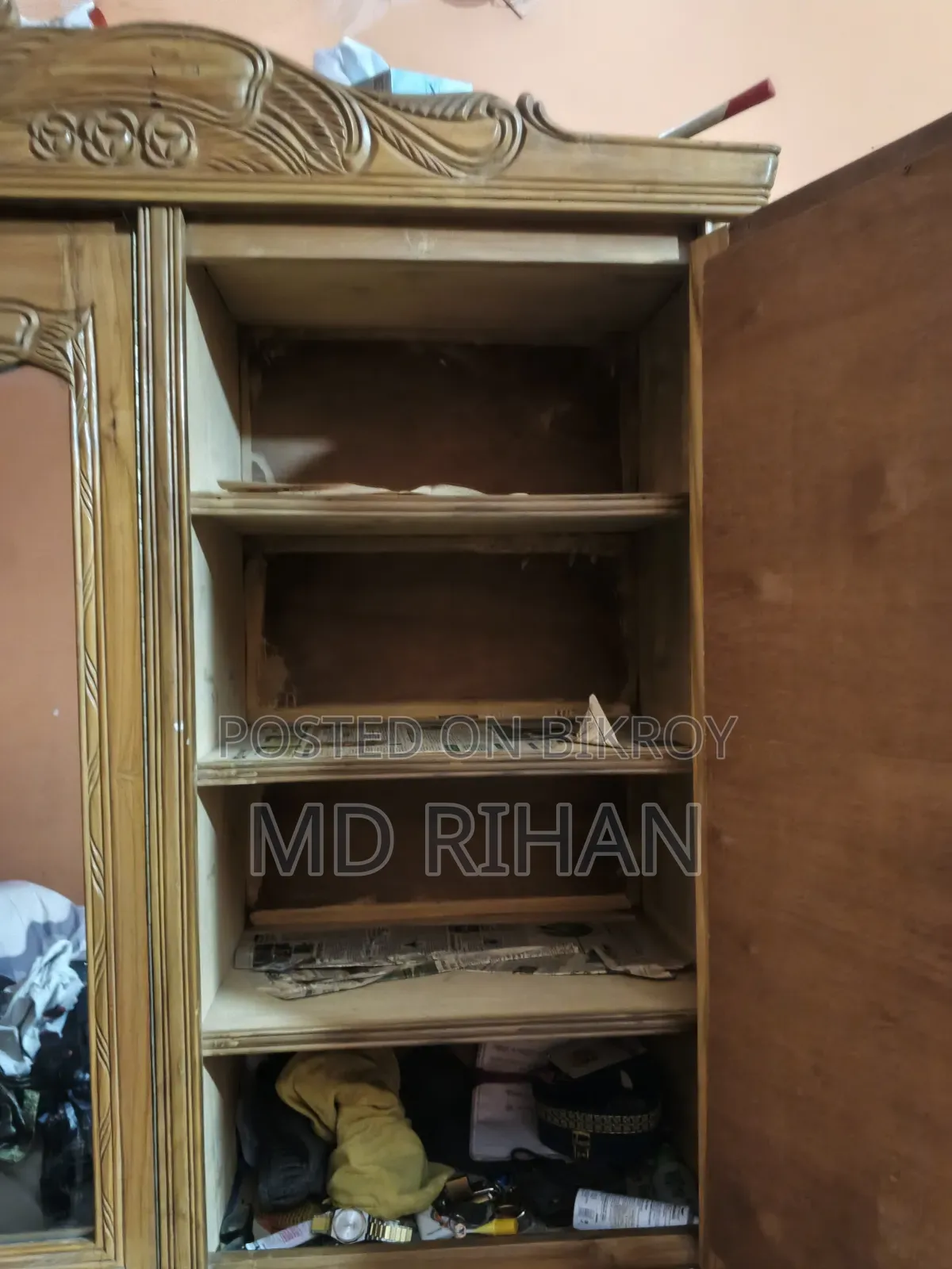 Teak Wood Almirah, Sofa