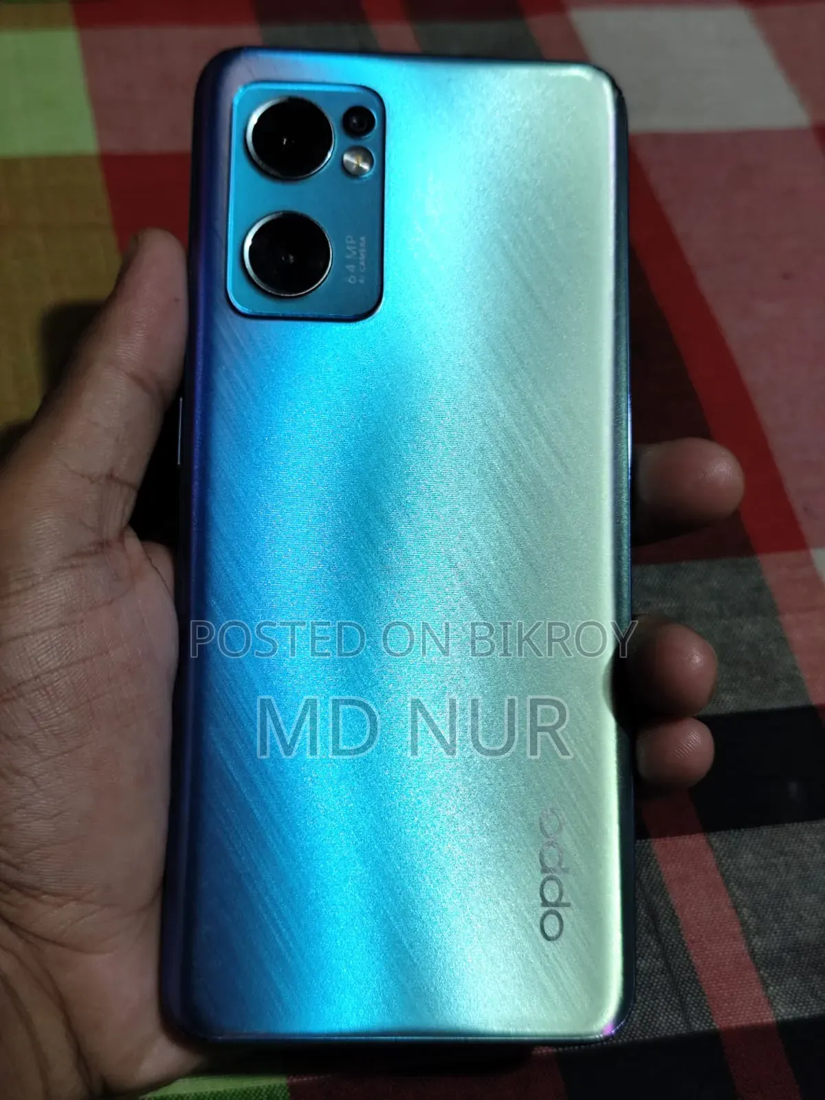 অপ্পো রেনো৭ ৫জি ২৫৬ জিবি নীল