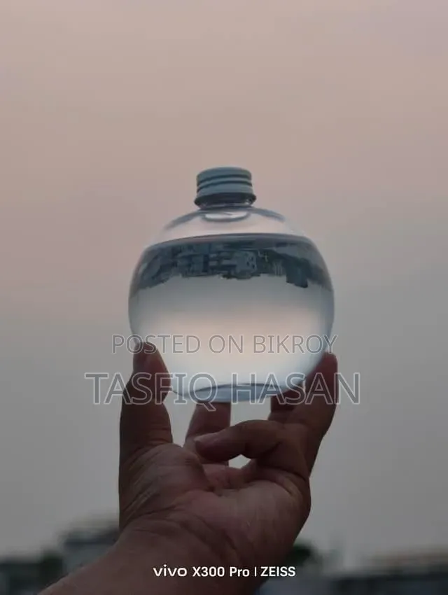 Drinking water bottle.