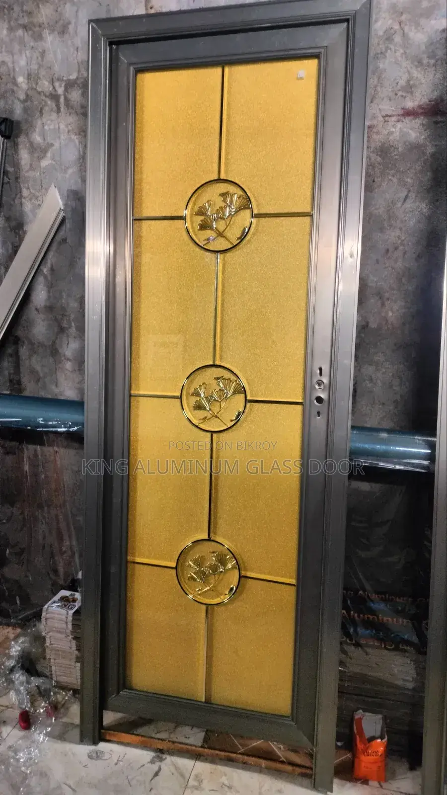 কিং অ্যালুমিনিয়াম গ্লাস ডোর