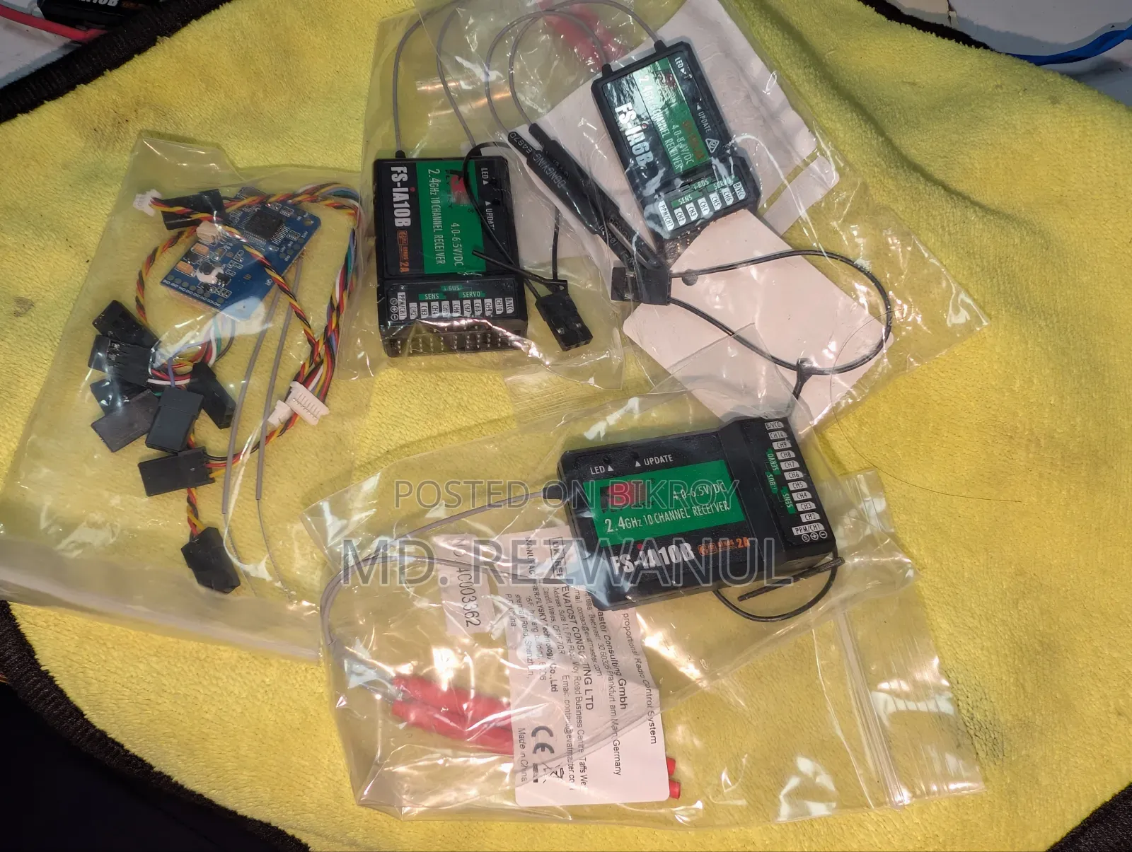 Brand New FlySky FS-X6B, FS-iA10B, FS-iA6B Receivers for Sale.