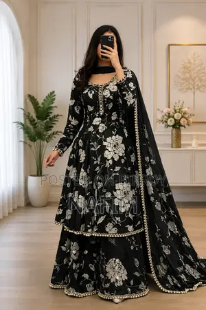 Golap Gown Three Piece | Cotton Printed Dress