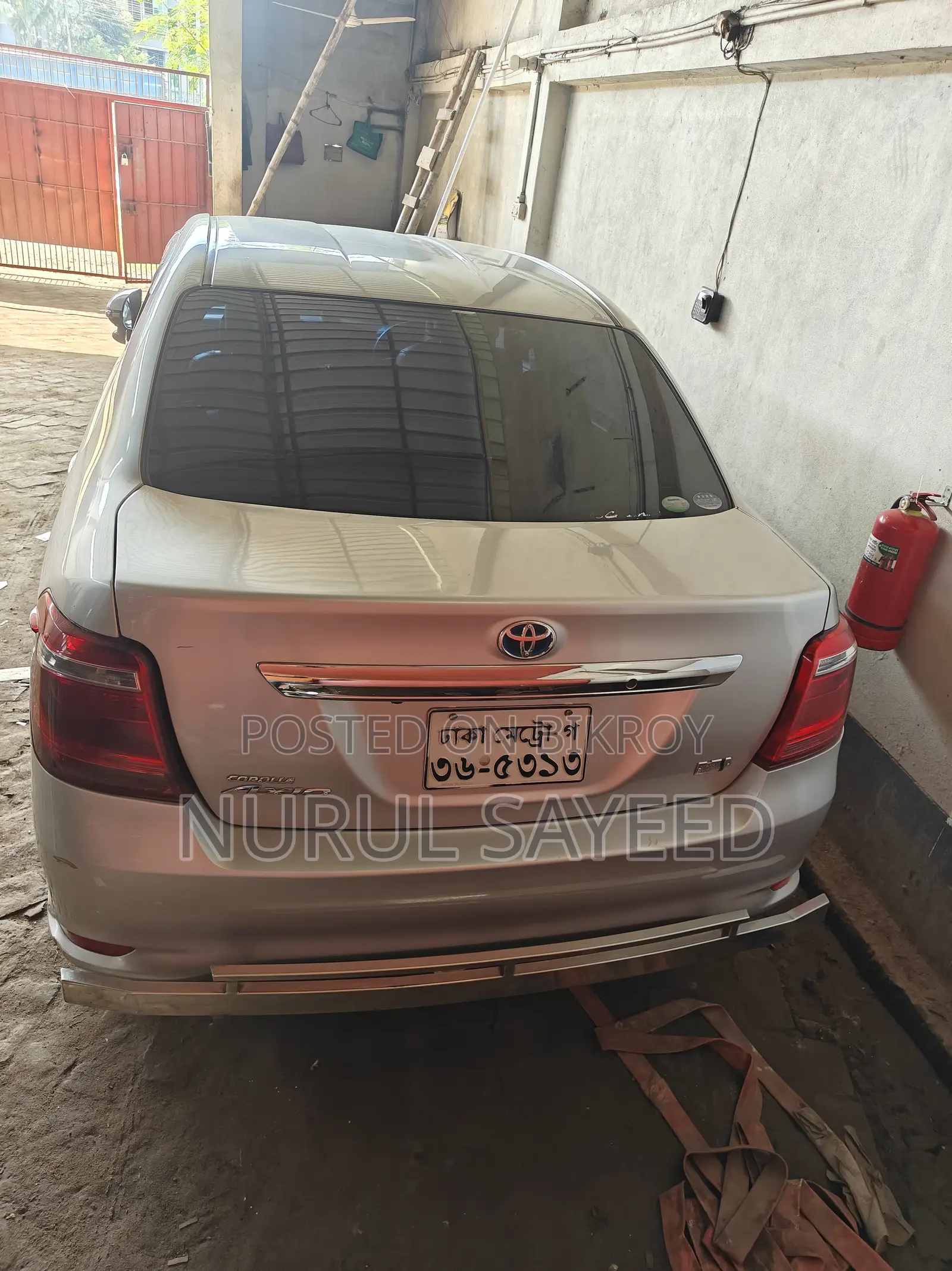 Toyota Axio 2015 Silver