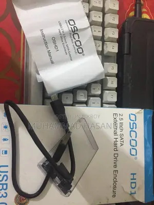 A 1 TB hard disk with Enclosure will be sold