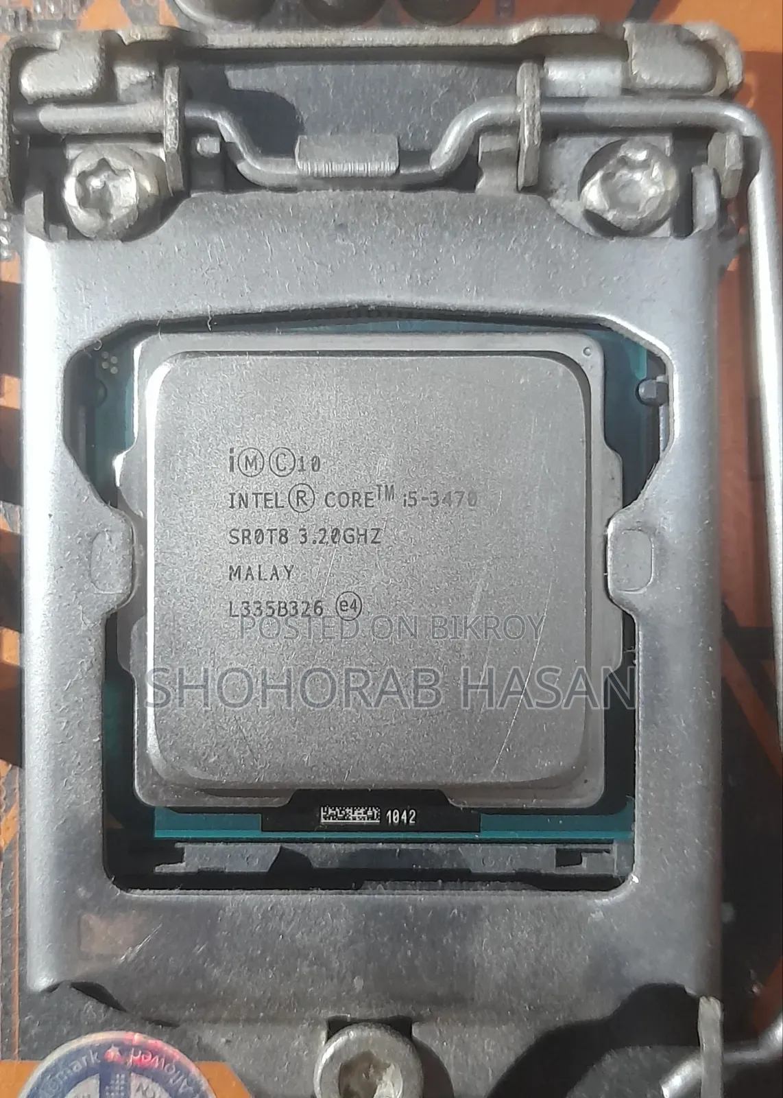 Intel I5-3470 (3rd Gen)