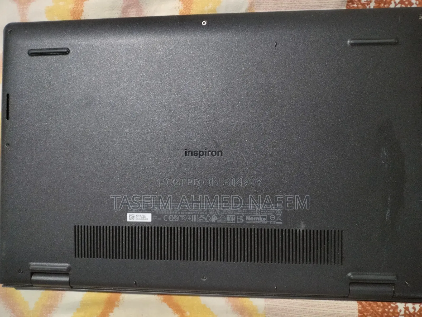 Laptop Dell Inspiron 15 3511 4GB Intel Core i3 SSD 1TB