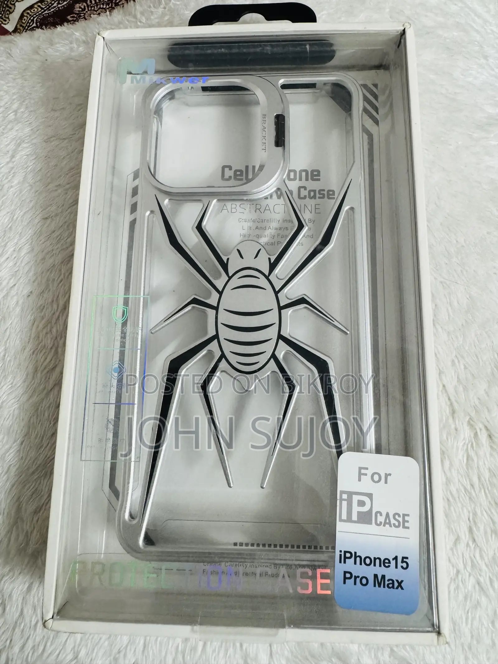 Premium Aluminum Spider Case for iPhone 15 Pro Max