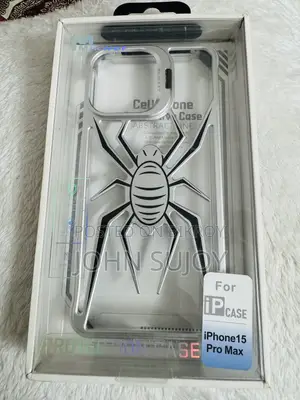 Premium Aluminum Spider Case for iPhone 15 Pro Max