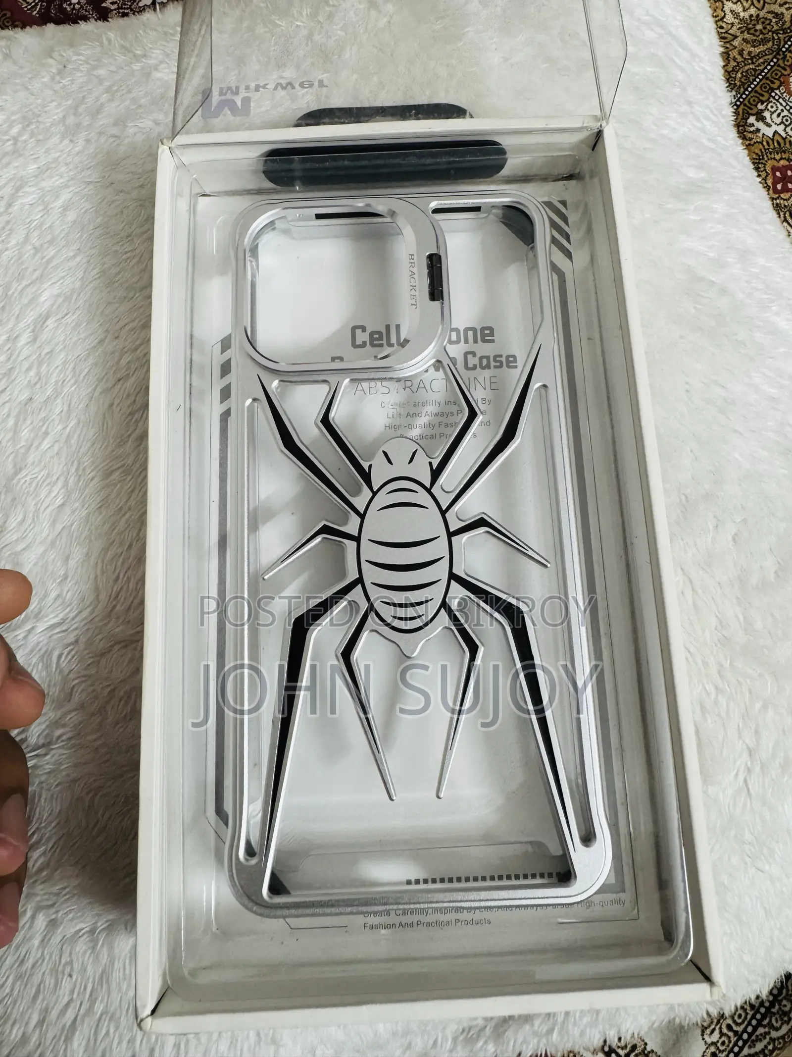 Premium Aluminum Spider Case for iPhone 15 Pro Max