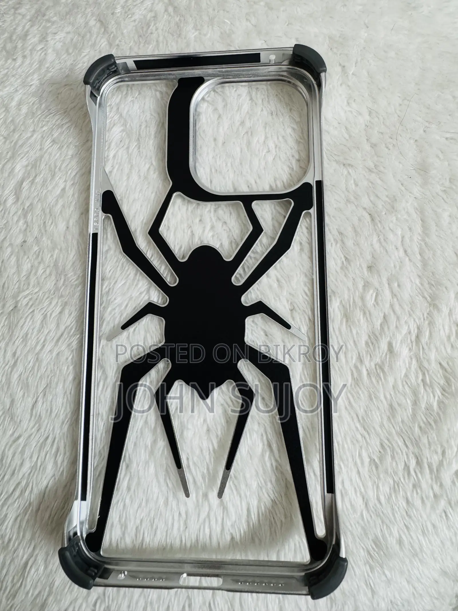 Premium Aluminum Spider Case for iPhone 15 Pro Max