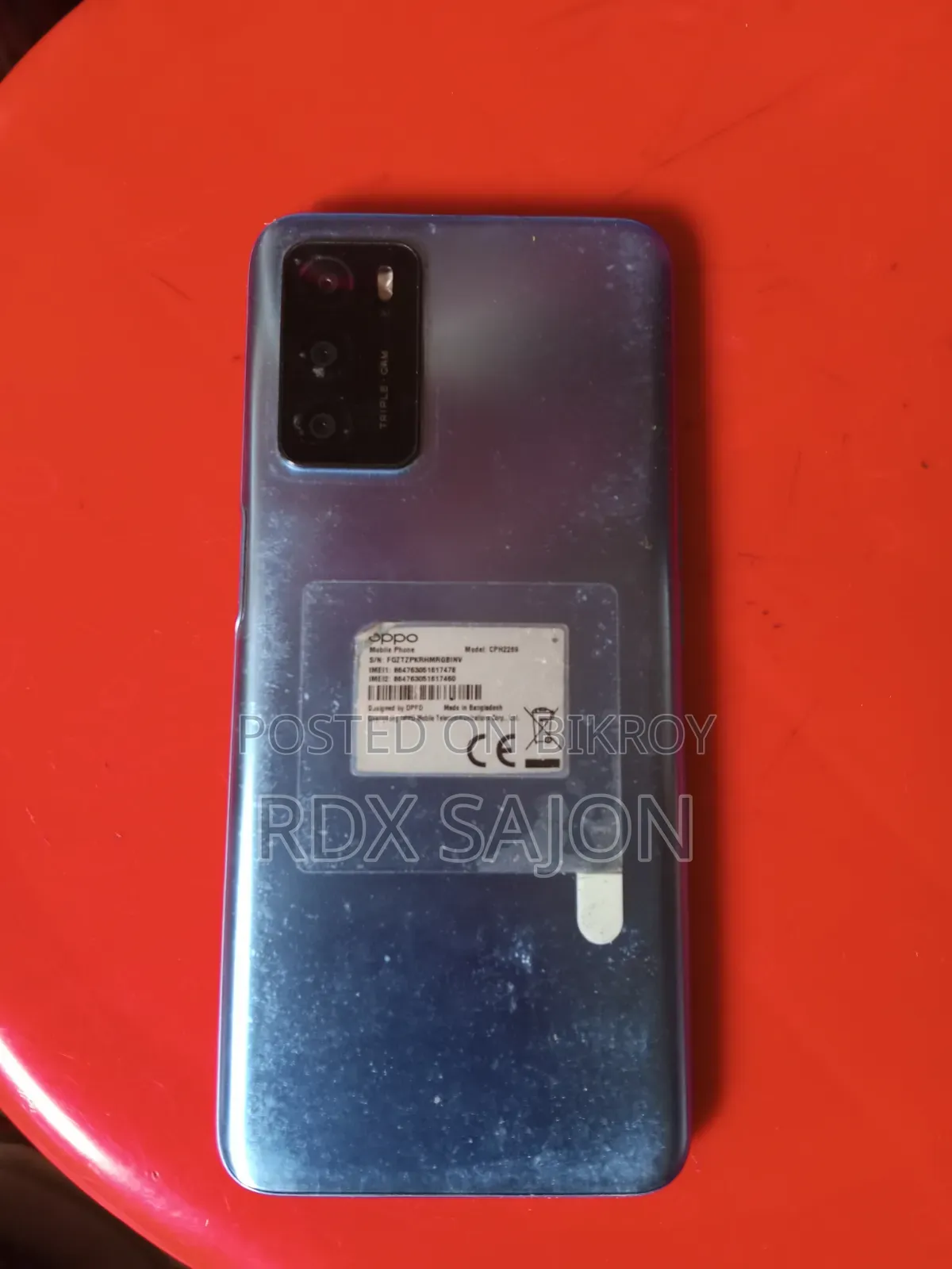 Oppo A16 32 GB Blue