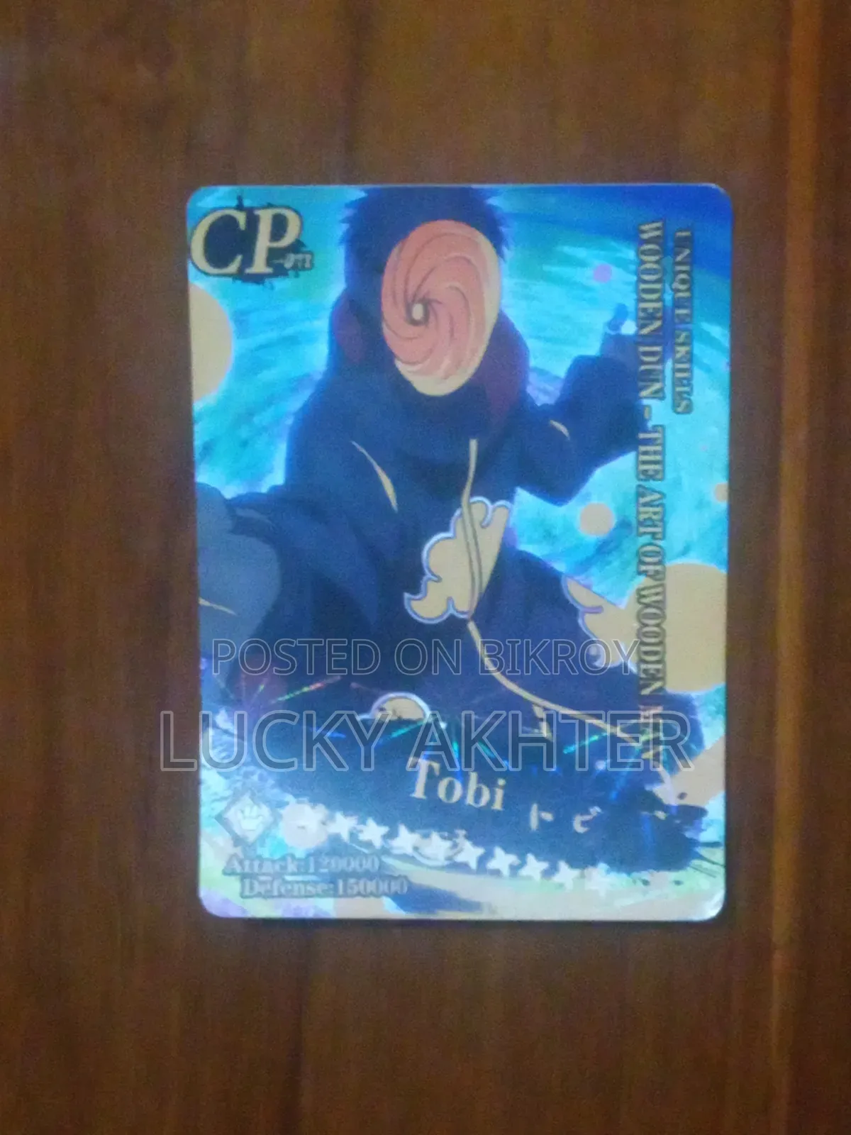 CP-071.(TOBI / OBITO) Ultra Rare Real Card