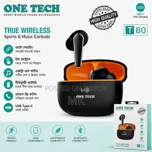 One Tech T80 True Wireless Sport Music Earbuds
