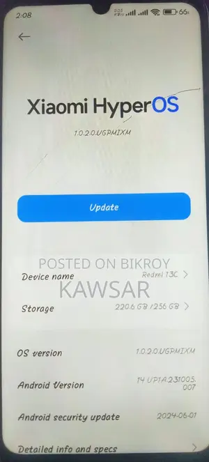 Xiaomi Redmi 13C 5G 256 GB Silver