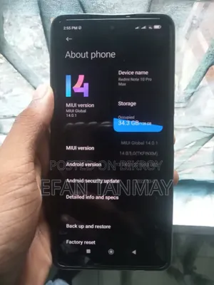 Xiaomi Redmi Note 10 Pro Max 128 GB Purple