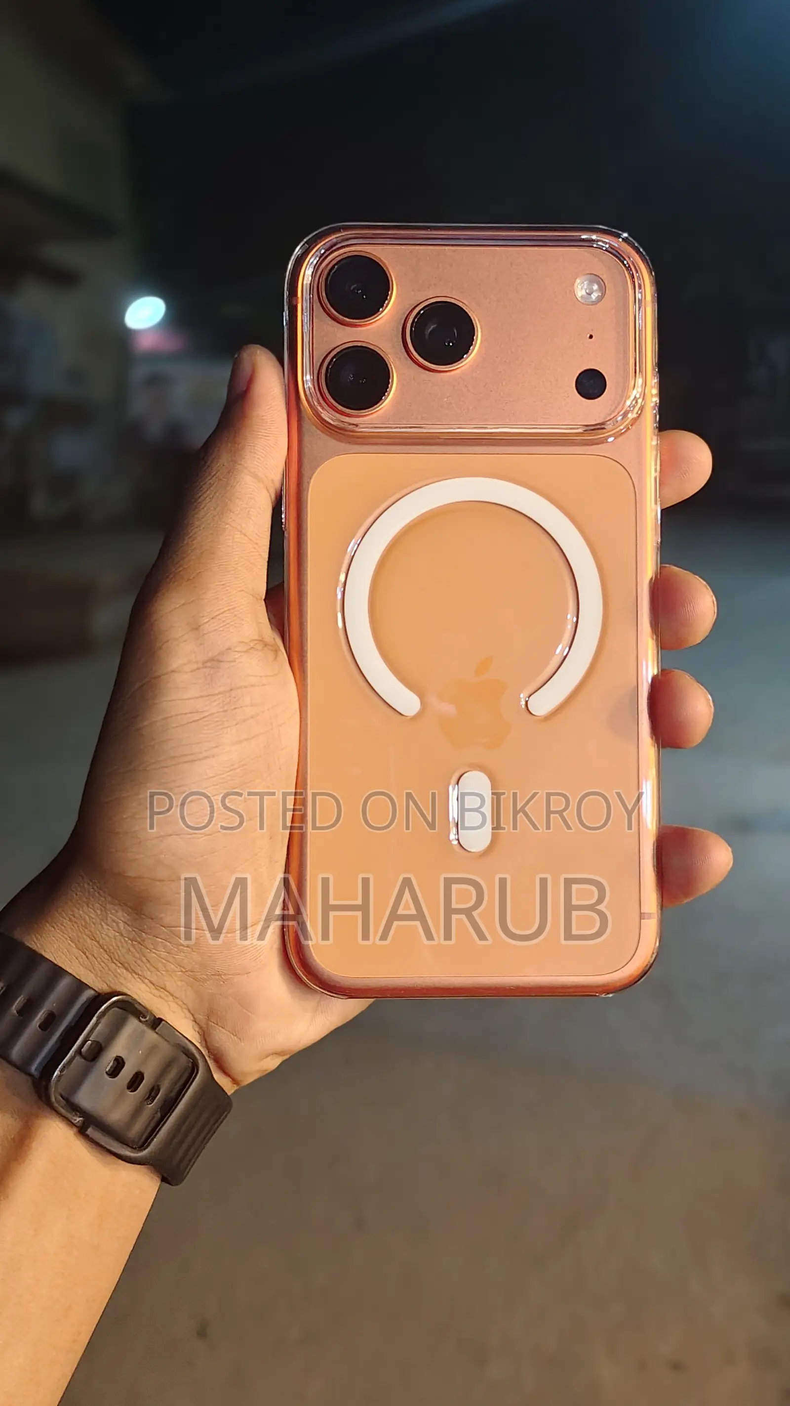 অ্যাপল আইফোন ১৭ প্রো ম্যাক্স ২৫৬ জিবি কমলা