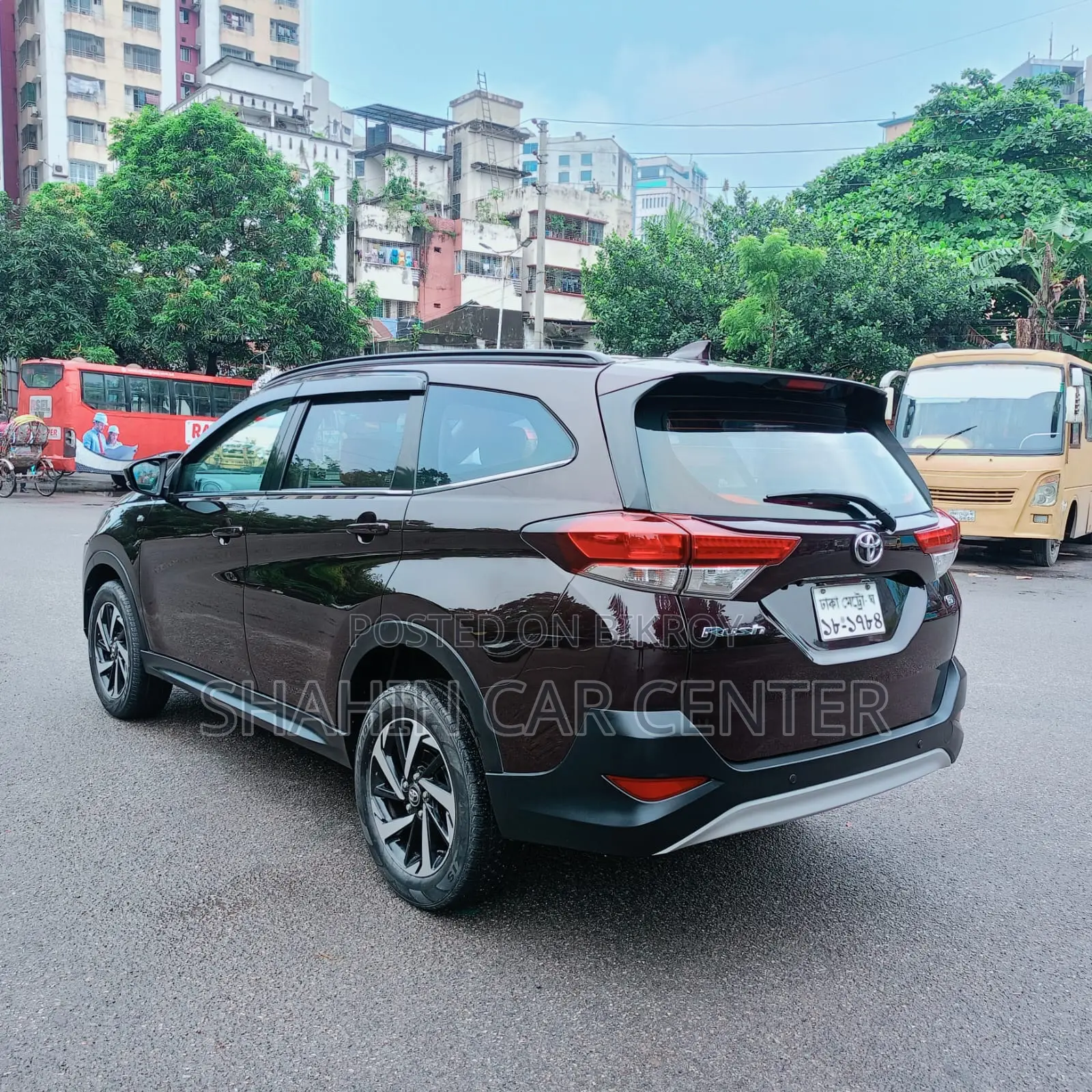 Toyota Rush 1.5 All-Wheel Drive 2018 Maroon