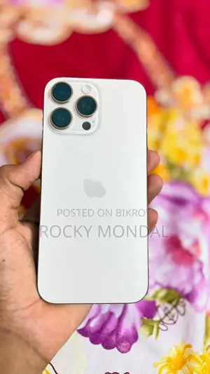 অ্যাপল আইফোন ১৬ প্রো ম্যাক্স ২৫৬ জিবি হোয়াইট