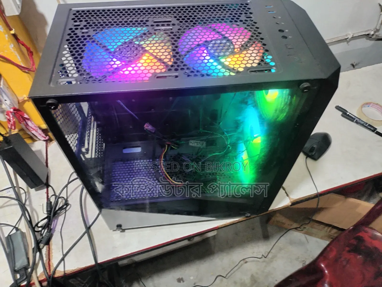 5 Color Fan Chasing Like New Max Green