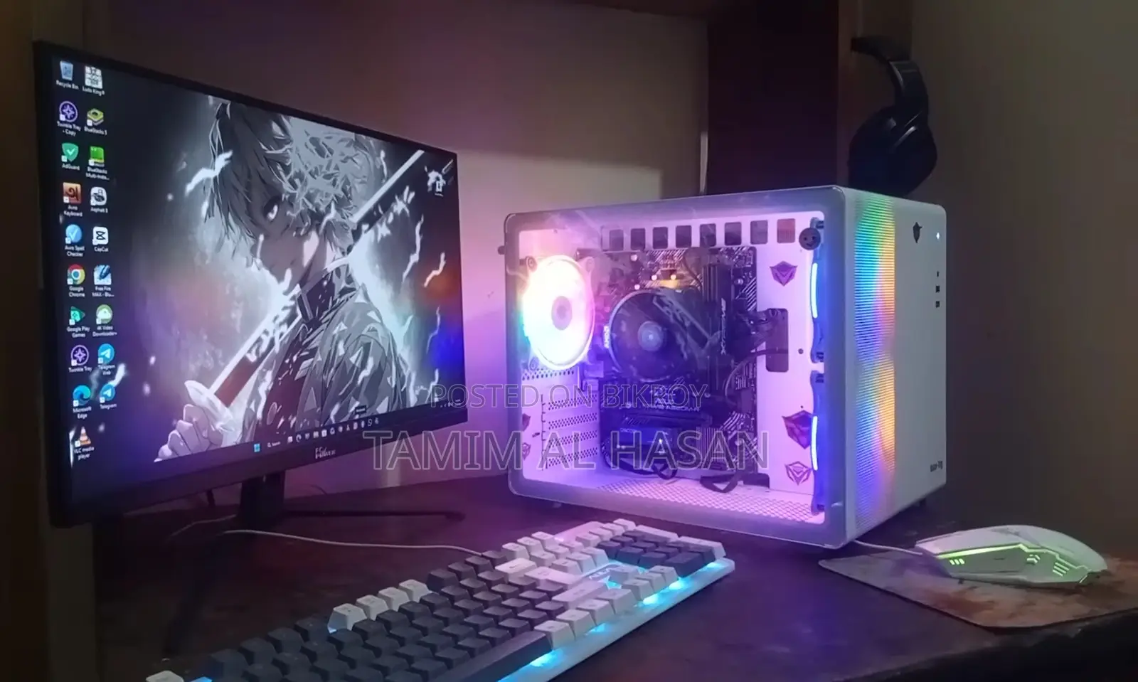 New Desktop Computer Asus 16GB AMD Ryzen 5 SSD 256GB