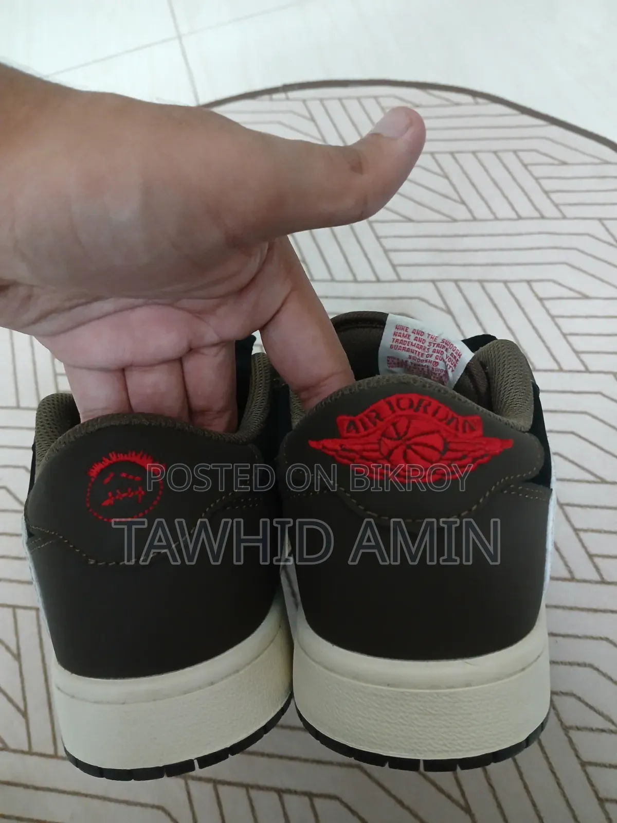 Perfect Fresh Condition Nike Air Jordan 1x Cactus Jack 1s To1