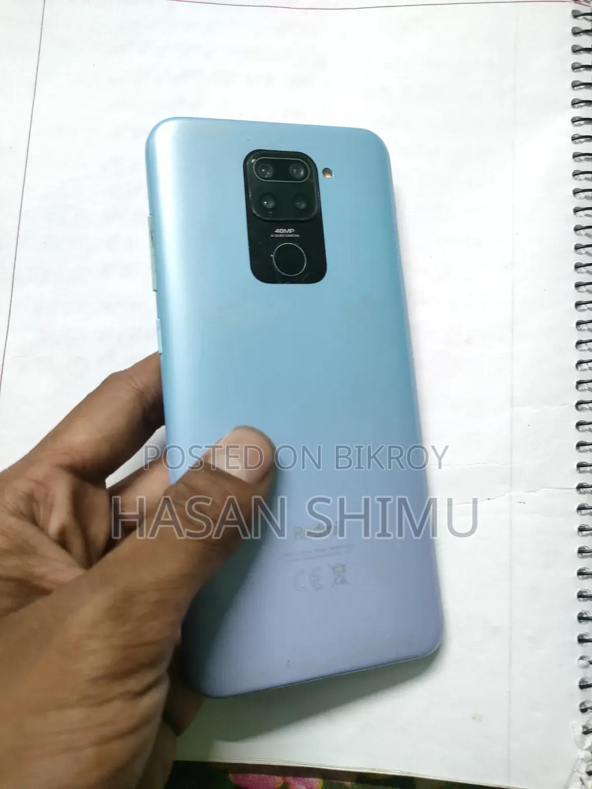 শাওমি রেডমি নোট ৯ ১২৮ জিবি হোয়াইট