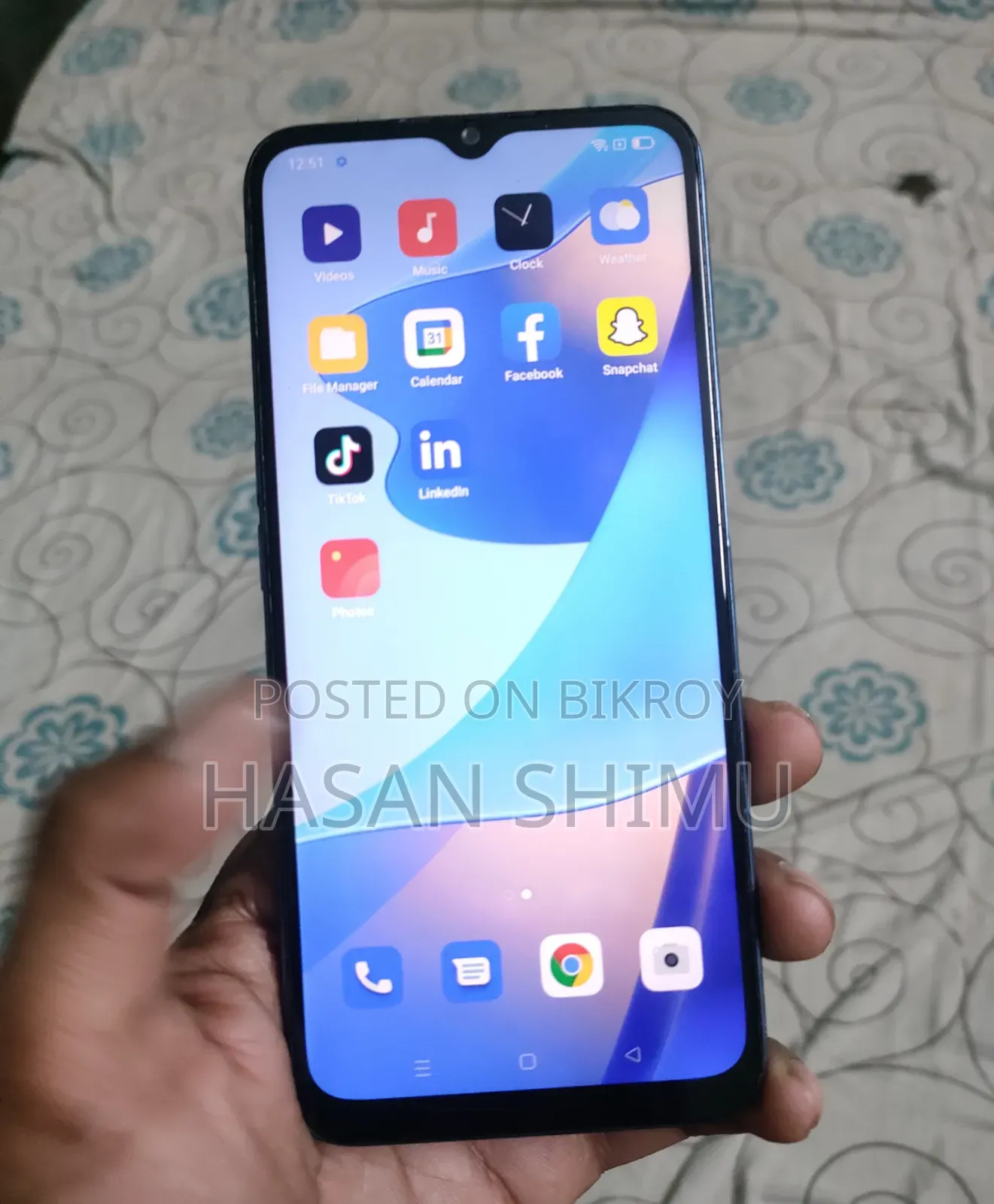 Oppo A16 32 GB Silver