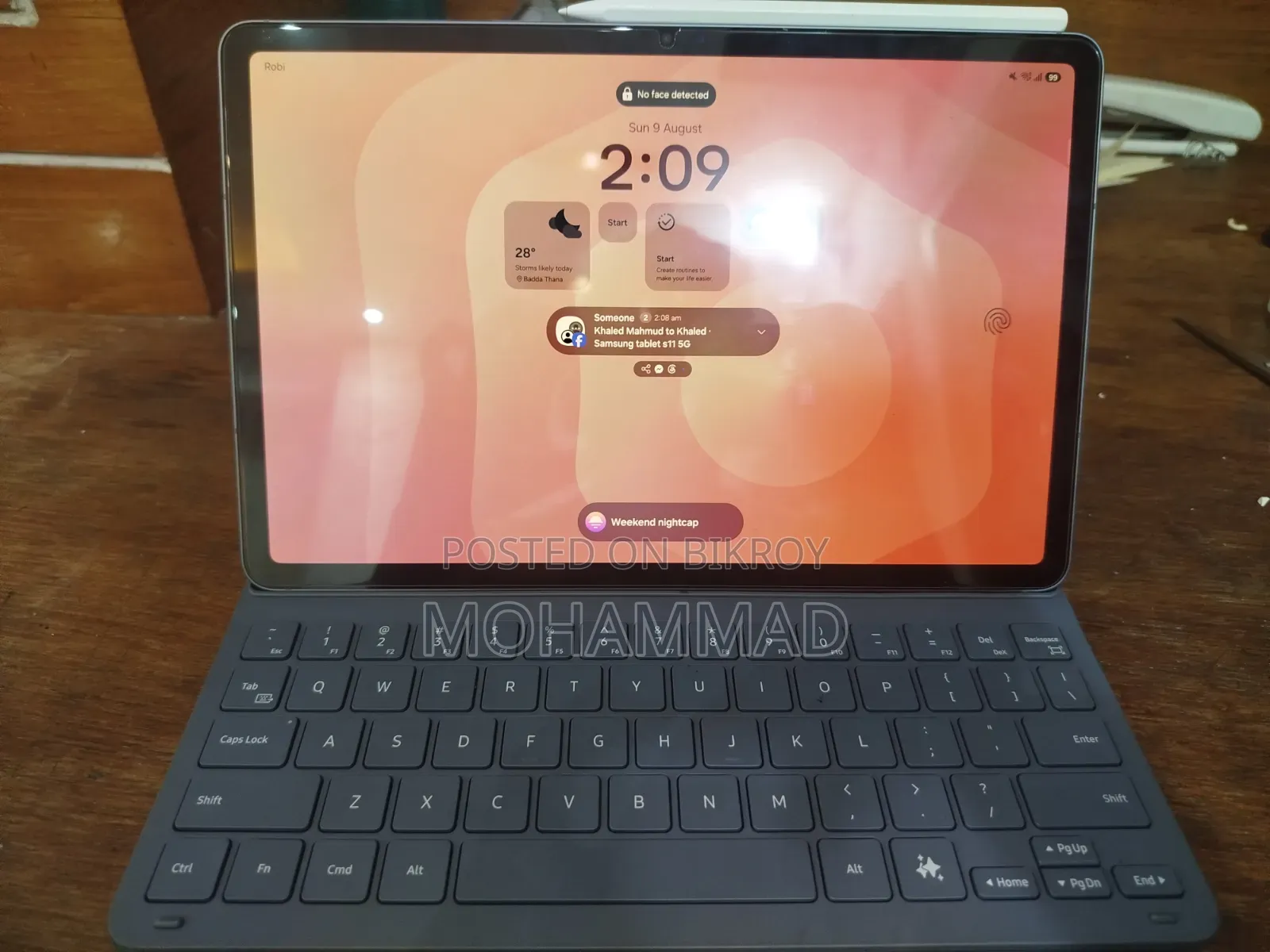 Samsung Galaxy Tab S11 5G 256 GB Gray