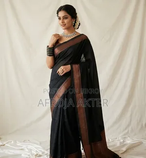 Exclusive Nokshi Embroidered Saree and Jewelry Combo Gift Box