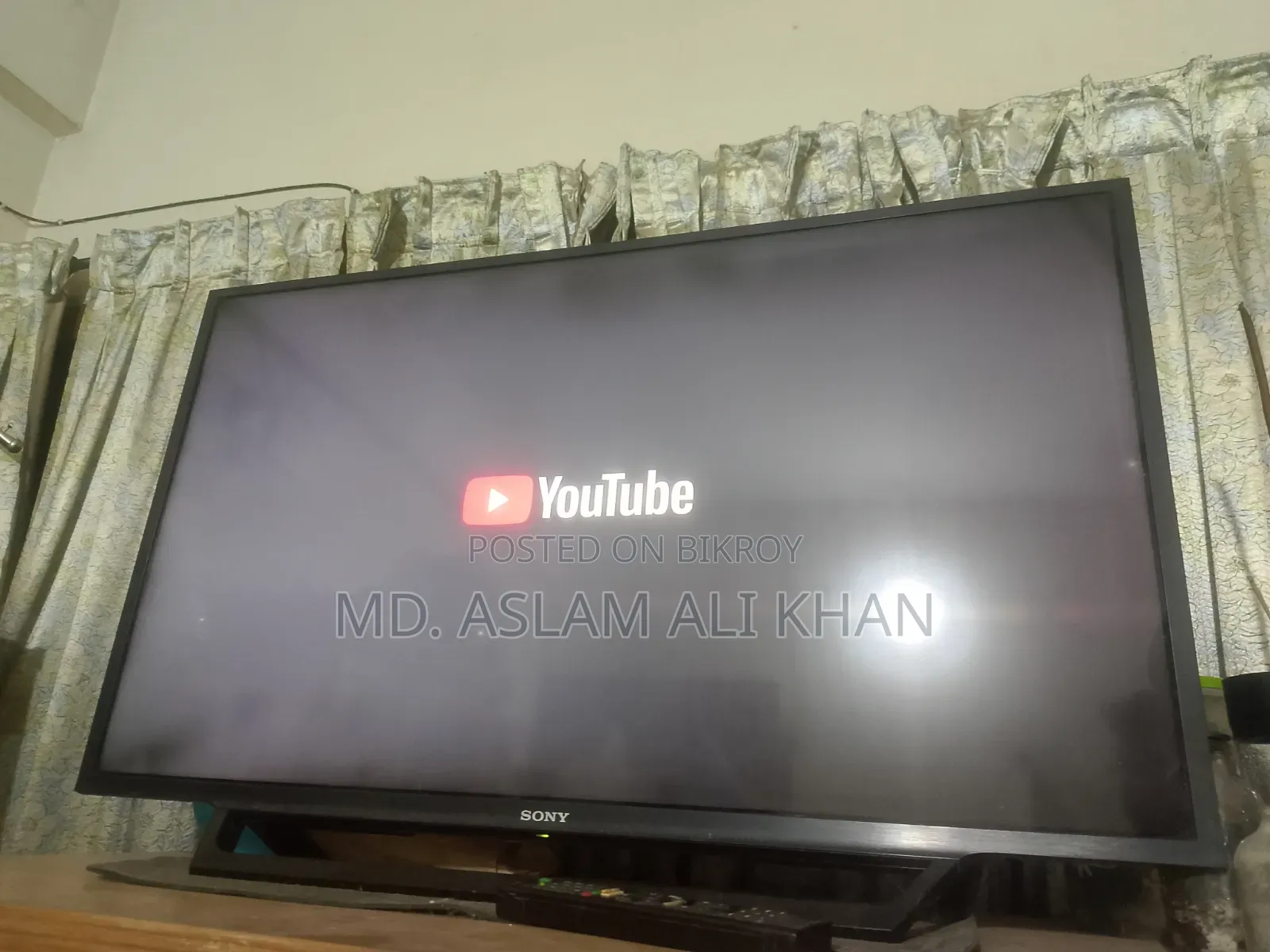 Sony 40" LED TV With Netflix, YouTube, Internet More