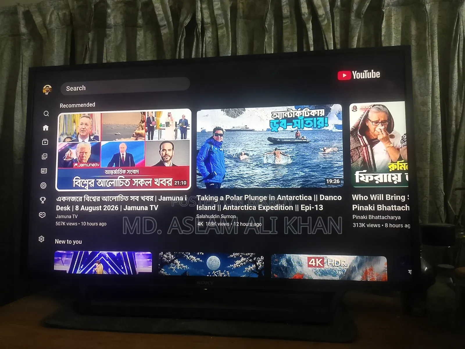 Sony 40" LED TV With Netflix, YouTube, Internet More