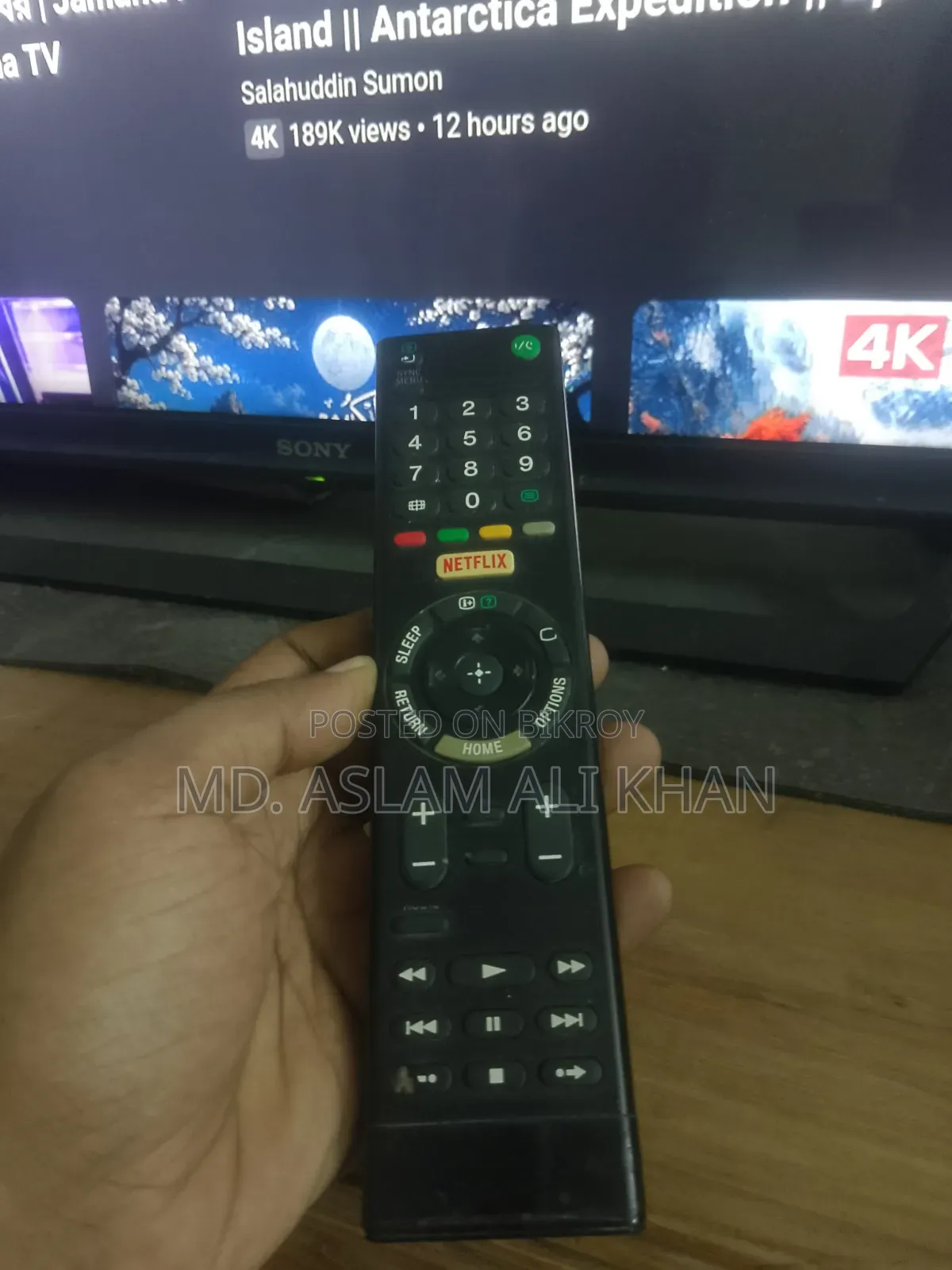 Sony 40" LED TV With Netflix, YouTube, Internet More