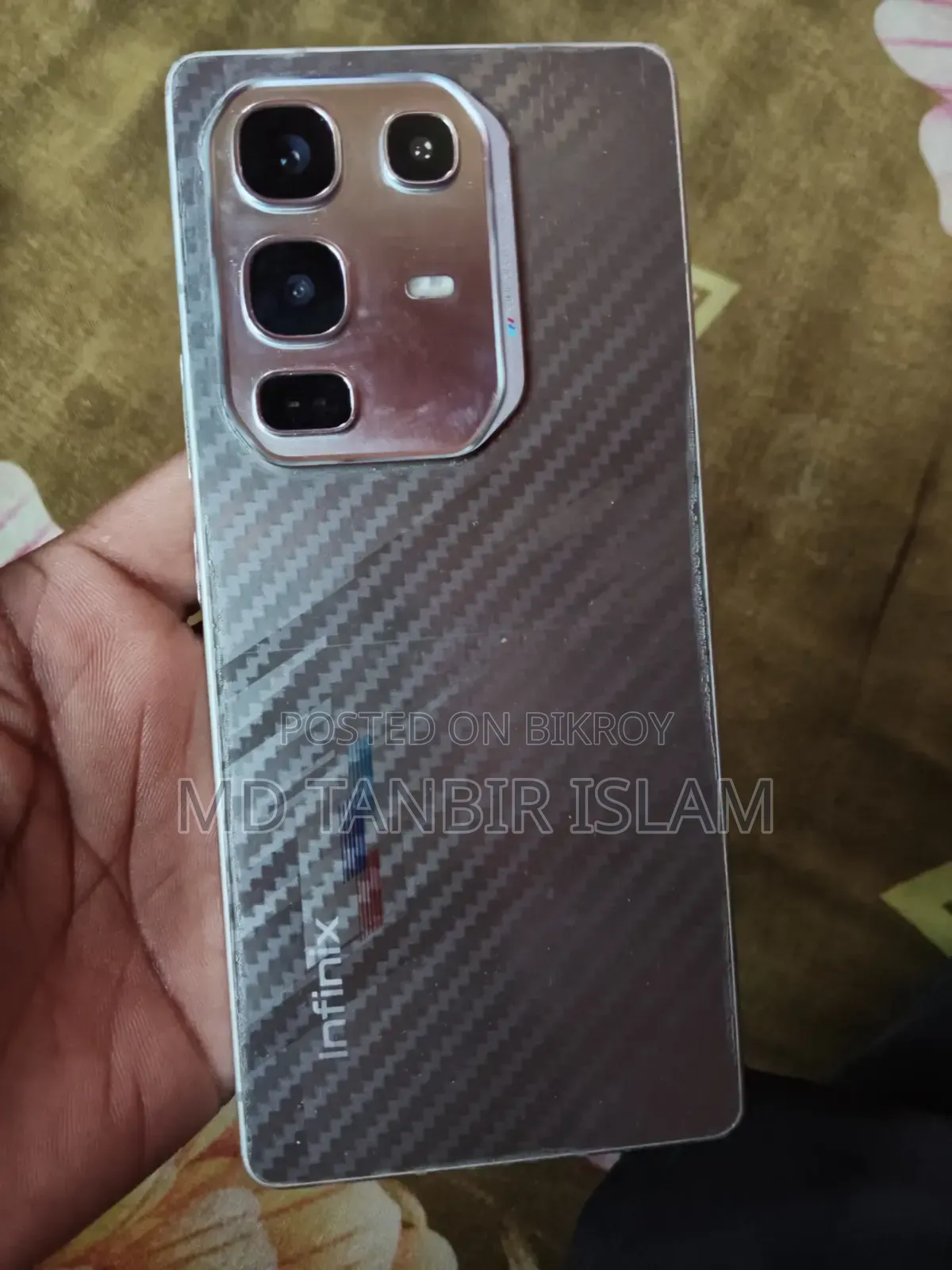 ইনফিনিক্স নোট ৫০ প্রো ২৫৬ জিবি গোল্ড