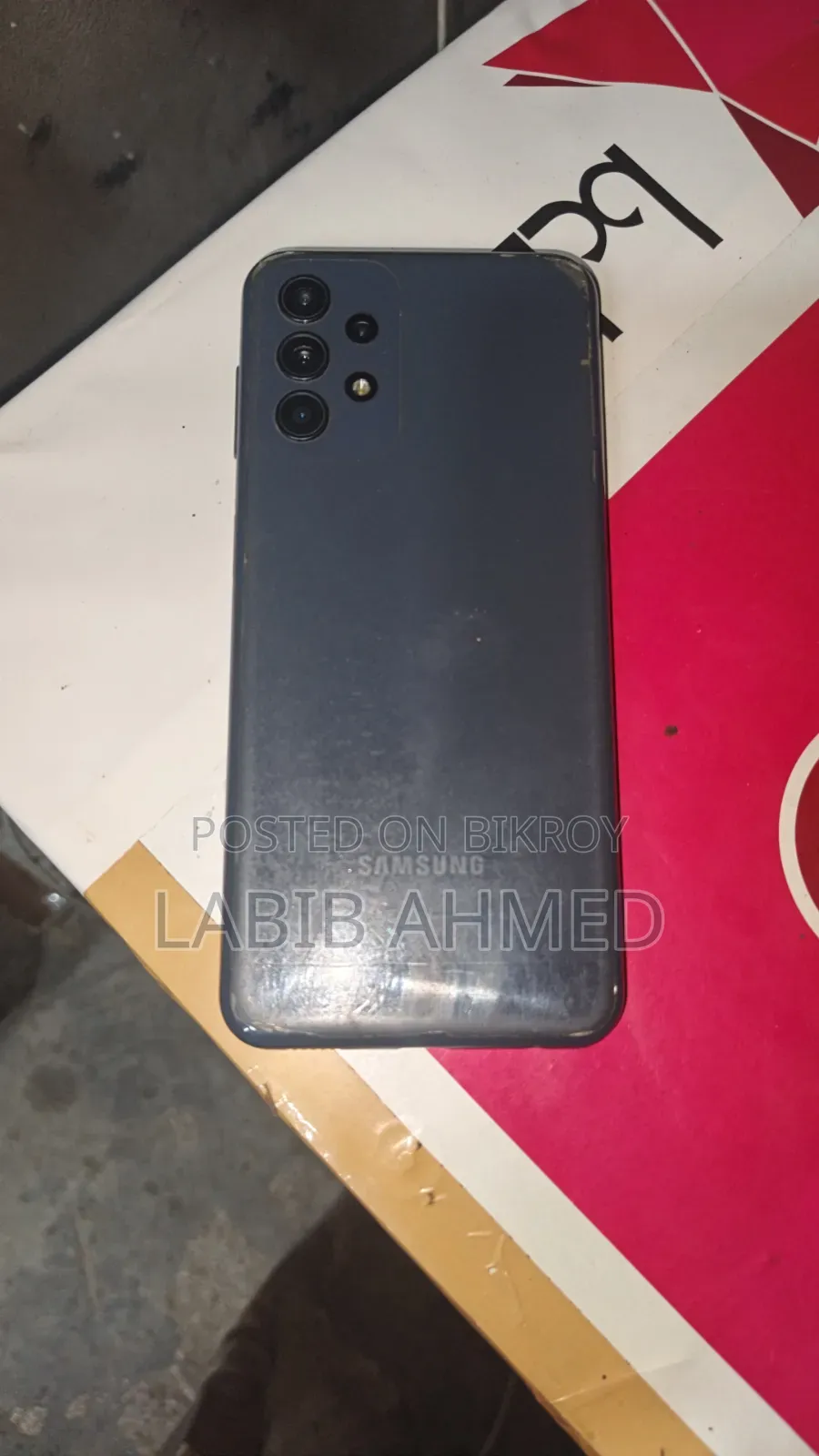 স্যামসাং গ্যালাক্সি এ১৩ ৩২ জিবি কালো
