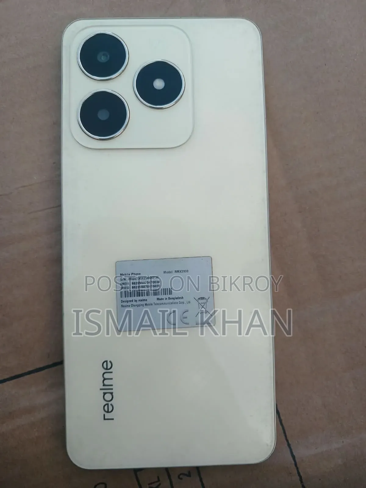 Realme C61 128 GB Gold