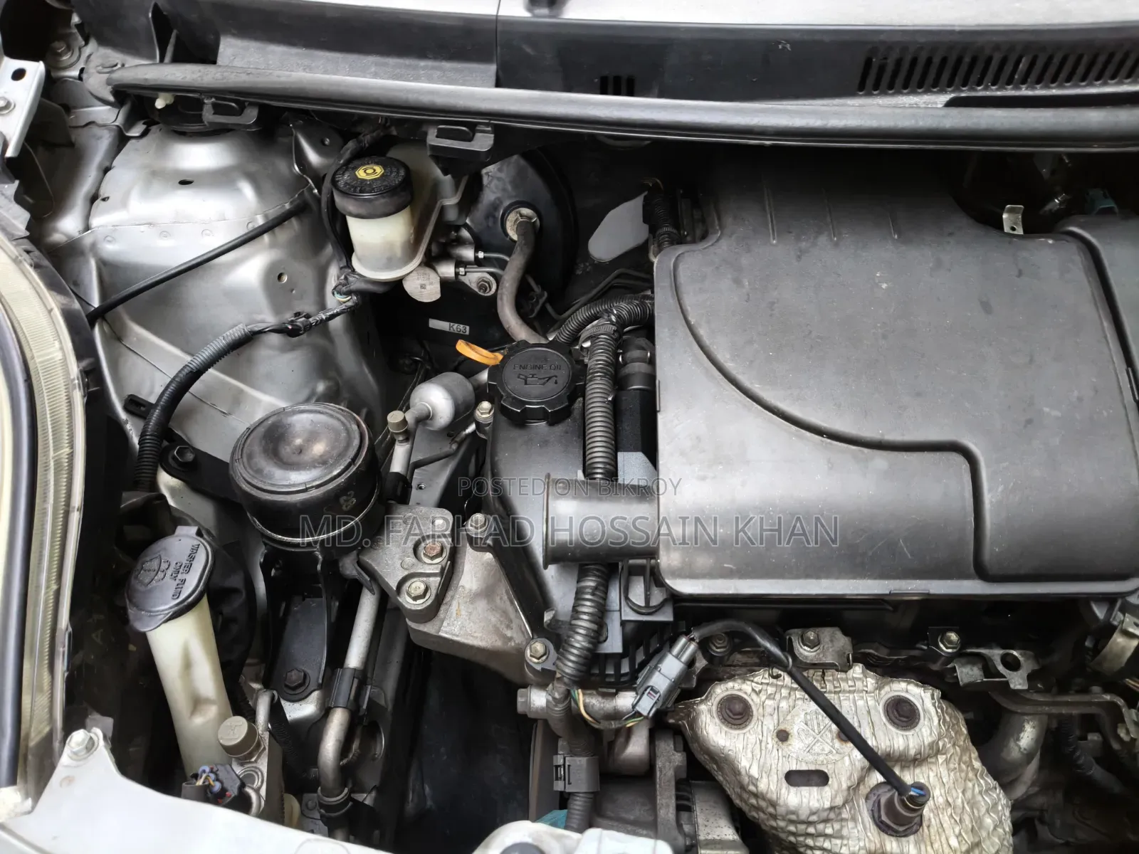 Toyota Vitz 2008 Silver