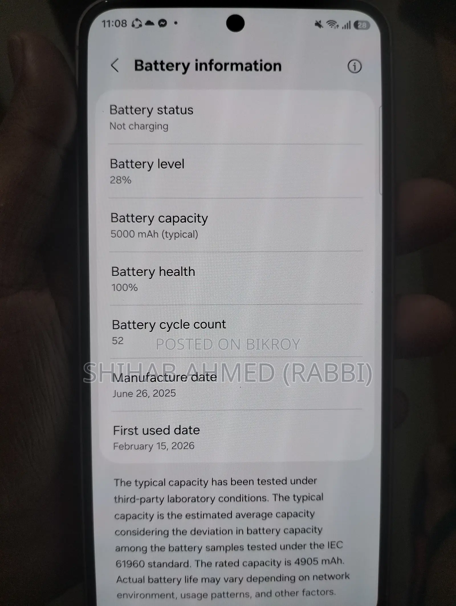 Samsung Galaxy A56 256 GB Pink